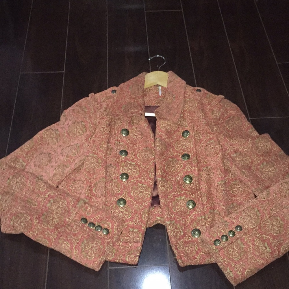 Victorian styled  jacquard jacket